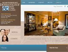 Tablet Screenshot of nwderm.com